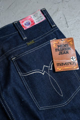 マーベリック 70's デッドストック ヴィンテージ ブーツカット ジーンズ アメリカン ブルー ベルズ デニム 旧ブランド 在庫 新品デニム ブーツカット ジーンズ