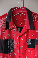 Ban Restructure USA Vintage Bandana Patchwork Shirt 伴重製系列 美國古董方巾拼接襯衫