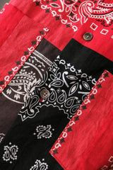 Ban Restructure USA Vintage Bandana Patchwork Shirt 伴重製系列 美國古董方巾拼接襯衫