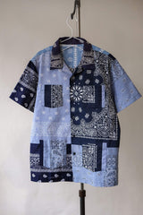 Ban Restructure USA Vintage Bandana Patchwork Shirt 伴重製系列 美國古董方巾拼接襯衫