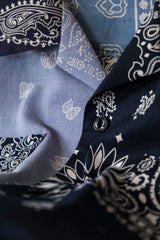 Ban Restructure USA Vintage Bandana Patchwork Shirt 伴重製系列 美國古董方巾拼接襯衫