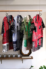 Ban Restructure USA Vintage Bandana Patchwork Shirt 伴重製系列 美國古董方巾拼接襯衫