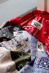 Ban Restructure USA Vintage Bandana Patchwork Shirt 伴重製系列 美國古董方巾拼接襯衫