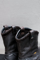 KEEN Utility Flatland Pull-On Waterproof Work Boots 鞋頭配置 KEEN.PROTECT 橡膠防護防刮罩與安全趾帽