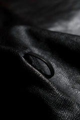 ヴィンテージ ヨーロッパ 1940/50 年代 ダブルブレスト レザー コート ジャケット