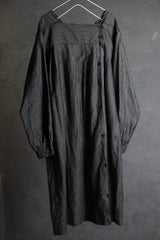 ヴィンテージ フレンチ 1940's コットン ストライプ ドレス フランス 40's ヴィンテージ コットン ロング ストライプ ブラウス/ドレス