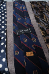 Vintage Designer Silk Tie (Dior / CELINE / Missoni / NEWYORKER)