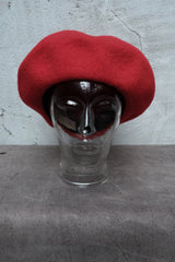 NAISSANCE × CA4LA Wool Beret 聯名紅色羊毛貝雷帽 日本製