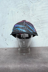 Vintage 90s Abstract Wave Pattern Snapback Cap 90年代尼龍印花棒球帽
