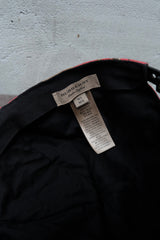 Burberry Vintage Check Graffiti Logo Print Baseball Cap 經典格紋塗鴉 Logo 棒球帽