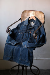 Levi's 1970's Vintage Orange Tab Safari Denim Jacket Made in USA