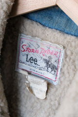 70's Lee Storm Rider Vintage Sherpa Denim Jacket Made in USA