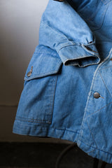 70's Lee Storm Rider Vintage Sherpa Denim Jacket Made in USA