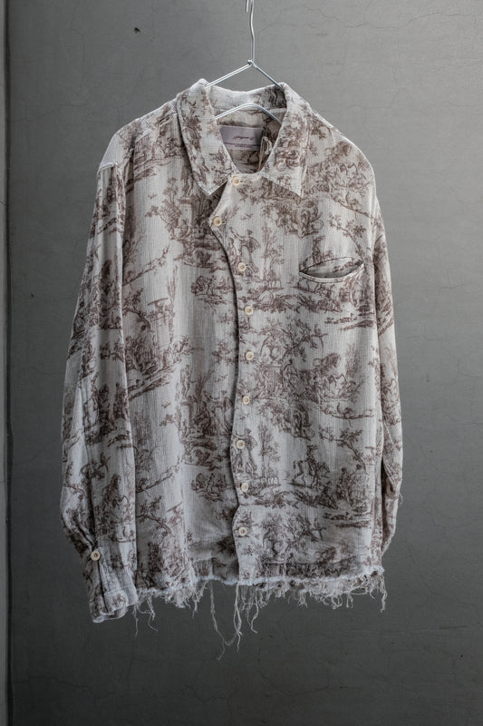 24FW Professor.E Seasonal Print L/S (Beige)