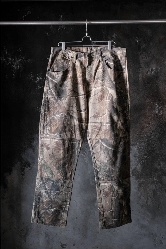 Wrangler Realtree Camo Denim Jeans Tree Camouflage Print Work Pants 樹枝迷彩雙膝補強工作褲