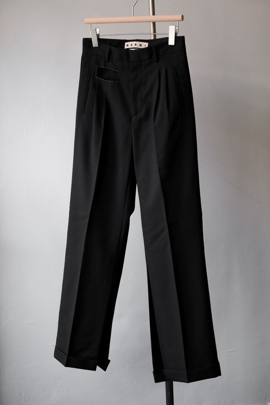MARNI 20S/S スリットレッグワイドパンツ