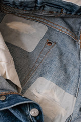 Levi's Vintage Clothing Lot 201 LVC Repaired Selvedge Denim Jeans Boro Repair Denim Pants LVC Lot 201 復刻 赤耳丹寧 大面積修補款