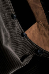 French 1940's Vintage Corduroy Gilet Jacket French 1940's Vintage Corduroy Gilet Jacket