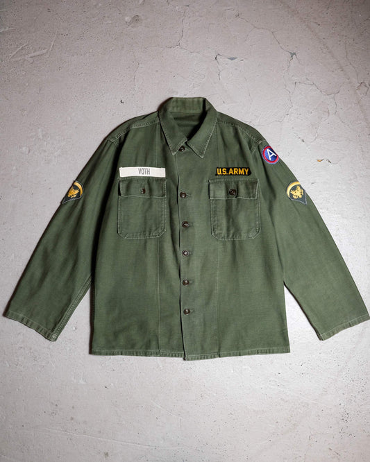 1950’s US ARMY OG-107 Fatigue Shirt 50年代美軍公發勤務襯衫
