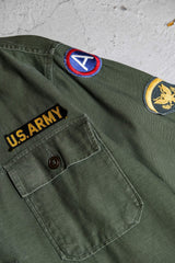 1950's US ARMY OG-107 Fatigue Shirt 50's US Army public service shirt