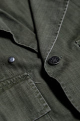 1940’s WW2 US ARMY HBT Shirt 二戰美軍 13星釦人字紋野戰襯衫