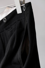 1980年代ヴィンテージウールフィッシュテールバックトラウザーズ