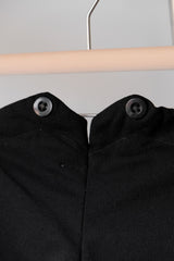 1980年代ヴィンテージウールフィッシュテールバックトラウザーズ