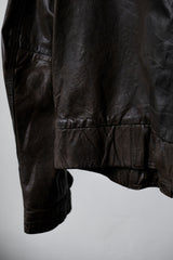 Blues Heroes Brown Leather Jacket