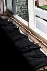 1980年代ヴィンテージウールフィッシュテールバックトラウザーズ