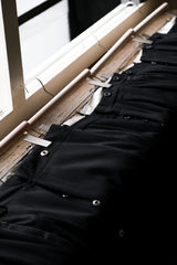 1980年代ヴィンテージウールフィッシュテールバックトラウザーズ