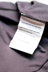 Post Archive Faction PAF 5.0 LONG SLEEVE RIGHT CHARCOAL