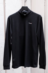 4DIMENSION モックネック メッシュ ロングTシャツ