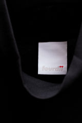 4DIMENSION モックネック メッシュ ロングTシャツ