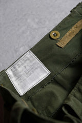 1960’s British Army Overall Greens Trousers 英國陸軍公發 斜紋棉布軍褲