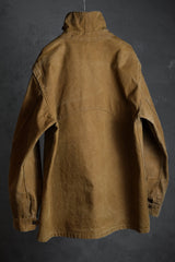 French 1950's Vintage SNCF Railway Work Jacket 50's French national railway worker canvas work jacket