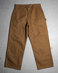 Carhartt Vintage Double Knee Carpenter Pants 卡哈特 咖啡色雙膝補強木工褲