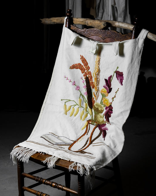 Vintage Embroidered Tassels Hanging Home Decor 復古手縫繡花流蘇壁掛家飾