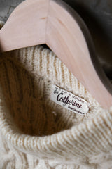 ヴィンテージ アイルランド フィッシャーマン セーター スコットランド ハンドニット ヴィンテージ アイルランド フィッシャーマン セーター C