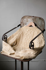 ヴィンテージ アイルランド フィッシャーマン セーター スコットランド ハンドニット ヴィンテージ アイルランド フィッシャーマン セーター C