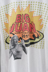 2017 "Big Juan" Wet Burrito Promo Tee White