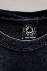 Thrasher Magazine Flame Logo Tee Faded Black