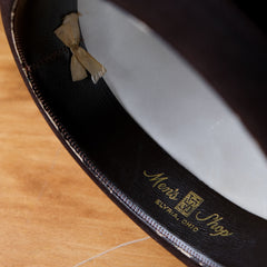 Dobbs Fifth Avenue Wool Fedora Hat - Brown American century-old hat brand