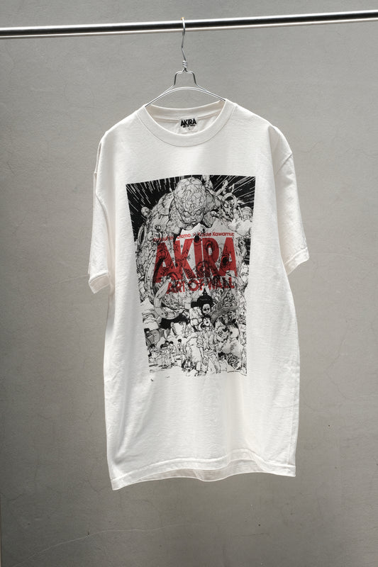 2019 AKIRA ART OF WALL Katsuhiro Otomo × Kosuke Kawamura Exhibition Tee White