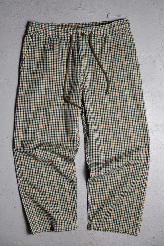 Levi's Made & Crafted LMC 21F/W ドローストリングトラウザー エラスティックバンドチェックパンツ