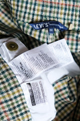 Levi's Made & Crafted LMC 21F/W ドローストリングトラウザー エラスティックバンドチェックパンツ