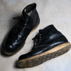 RED WING 90's Vintage 8165 Irish Dog Tag Leather Boots American-made classic work boots in the late 90s