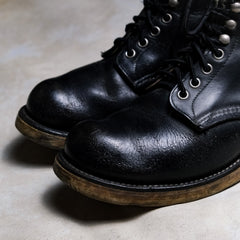 RED WING 90's Vintage 8165 Irish Dog Tag Leather Boots American-made classic work boots in the late 90s