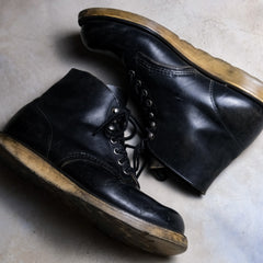 RED WING 90's Vintage 8165 Irish Dog Tag Leather Boots American-made classic work boots in the late 90s