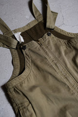 1940’s WWII U.S.ARMY Wool Tanker Overalls 美軍二戰坦克兵吊帶褲 13星釦 羊毛內裏