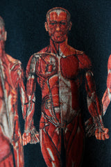 Late 1990's Vintage Human Anatomy Tee Houston Museum of Natural Science Human Anatomy Print Short T